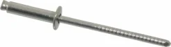 Open End Blind Rivet: Size 46, Dome Head, Stainless Steel Body, Stainless Steel Mandrel