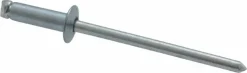 Open End Blind Rivet: Size 44, Dome Head, Steel Body, Steel Mandrel