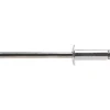 Open End Blind Rivet: Size 66, Dome Head, Aluminum Body, Aluminum Mandrel