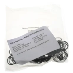 O-Ring: 7/8" OD, 3/4" ID, 1/16" Thick, Dash 018, Buna-N