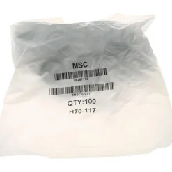 O-Ring: 1.0000" OD, 0.7990" ID, 0.0937" Thick, Dash 117, Buna-N