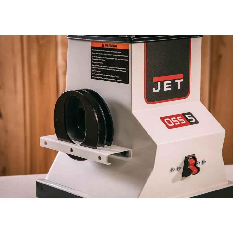 Oscillating Spindle Sanding Machines; Minimum Spindle Dia (Inch): 1/4; Mount Type: Bench; Maximum Spindle Dia (Inch): 2; Phase: 1; Maximum Spindle Dia: 2 in; Number of Spindles: 5; Spindle Size: 1.5 in; 0.5 in; Spindle Speed: 1725 RPM; Number Of Spindles: 5