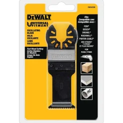 1-1/4" Oscillating Tool Blade: Fast Cutting, High Carbon Steel, For Use With Wood, Drywall, PVC