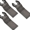 1-1/4" Oscillating Tool Blade: High Carbon Steel, For Use With Wood, 3-Pack