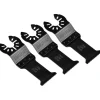 1-1/4" Oscillating Tool Blade: Metal, For Use With Wood With Nails, 3-Pack