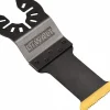 1-1/4" Oscillating Tool Blade: Titanium Coated, For Use With Metal