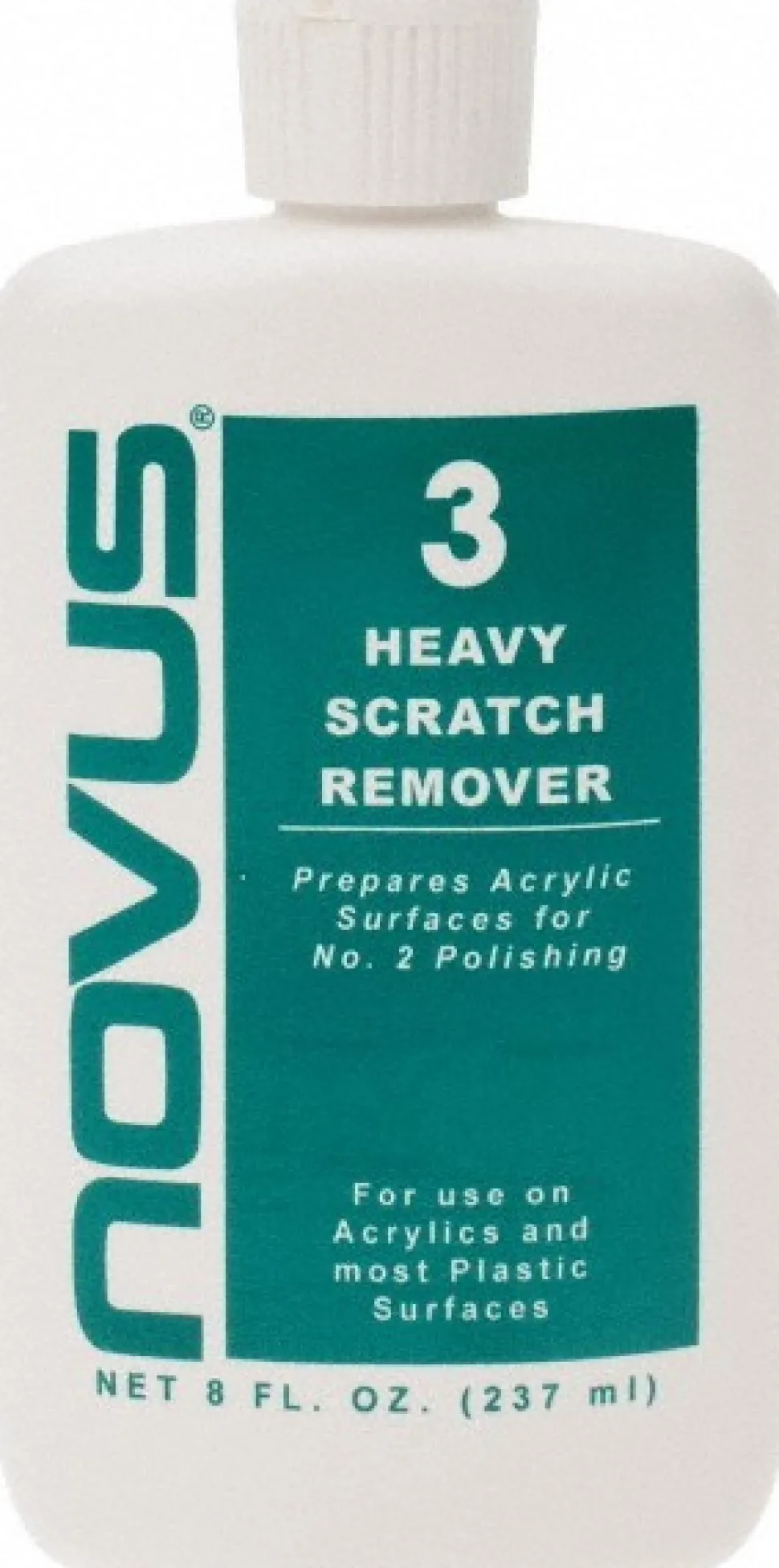 8 Ounce Bottle Scratch Remover for Plastic