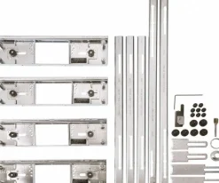 6" Outer Dia, 8" Height, Router Hinge Butt Template Kit