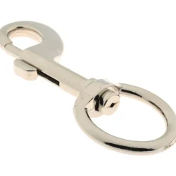 Oval Swivel Eye Bolt Snap: 110 lb Load Capacity