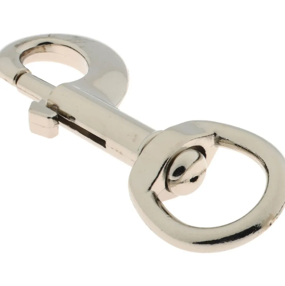 Oval Swivel Eye Bolt Snap: 110 lb Load Capacity
