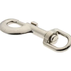 Oval Swivel Eye Bolt Snap: 110 lb Load Capacity