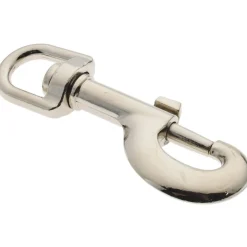 Oval Swivel Eye Bolt Snap: 110 lb Load Capacity