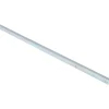 Oversized Key Stock: 1/4" High, 1/4" Wide, 12" Long, Steel, Zinc-Plated
