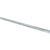 Oversized Key Stock: 3/16" High, 3/16" Wide, 12" Long, Steel, Zinc-Plated