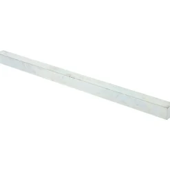 Oversized Key Stock: 5/8" High, 5/8" Wide, 12" Long, Steel, Zinc-Plated
