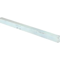 Oversized Key Stock: 3/4" High, 3/4" Wide, 12" Long, Steel, Zinc-Plated
