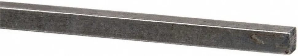 Oversized Key Stock: 3/16" High, 3/16" Wide, 12" Long, Steel