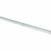 Oversized Key Stock: 3/8" High, 3/8" Wide, 12" Long, Cold Drawn Steel, Zinc-Plated