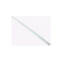 Oversized Key Stock: 3/16" High, 3/16" Wide, 12" Long, Cold Drawn Steel, Zinc-Plated