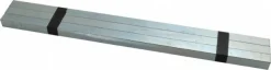 Oversized Key Stock: 12" Long, Steel, Zinc-Plated