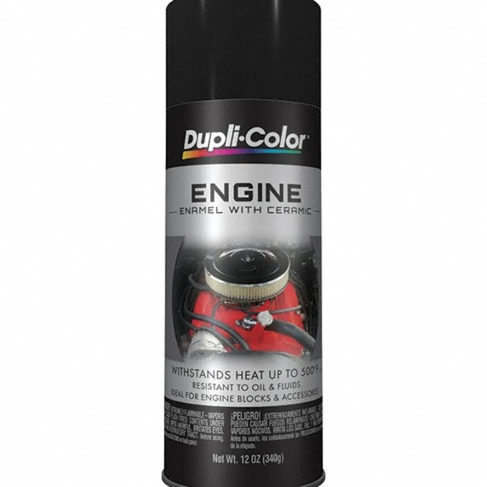 12 oz Black Automotive Heat Resistant Paint