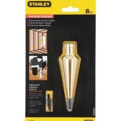 8OZ. BRASS PLUMB BOB