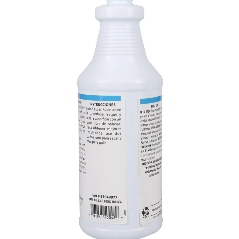 32 oz Spray Bottle Clean/Fresh Glass Cleaner