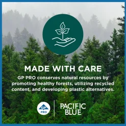 Pacific Blue Basic Recycled Hardwound Paper Towel Roll (Previously Envision), Brown