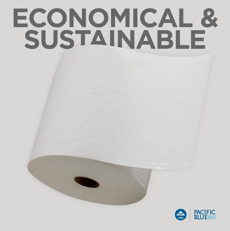 Pacific Blue Basic Recycled Paper Towel Roll (Previously Envision), White