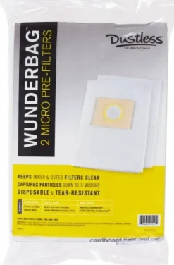 Pack of (2) 16 Gal Synthetic Micro Mesh Filter Bags