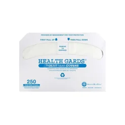Pack of (5000) White Toilet Seat Covers