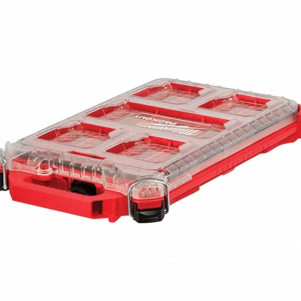 PACKOUT™ Compact Low-Profile Organizer: 2.5" High, 16.2" Long, 9.8" Wide