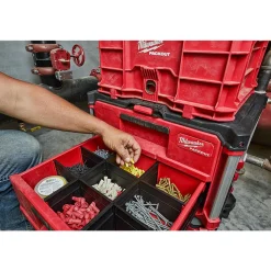 PACKOUTâ„¢ 2-Drawer Tool Box: 14.3" High, 16.3" Long, 22.2" Wide