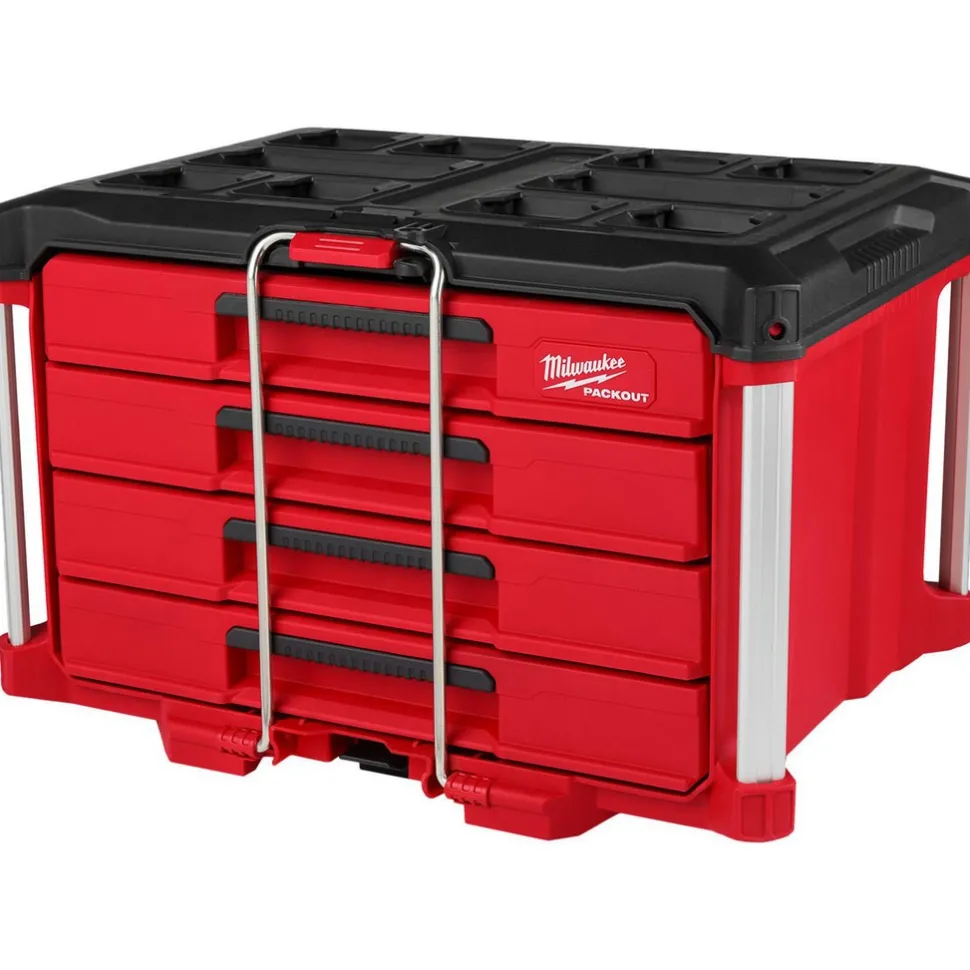 PACKOUT™ 4-Drawer Tool Box: 14.3" High, 16.3" Long, 22.2" Wide