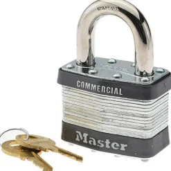 Padlock: Laminated Steel, Keyed Alike, 2