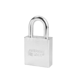 Padlock: Steel, Keyed Alike, 1-3/4" Wide