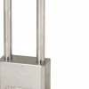 Padlock: Steel, Keyed Different, 1-1/2" Wide
