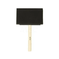 Paint Brush: 1" Wide, Foam, Synthetic Bristle