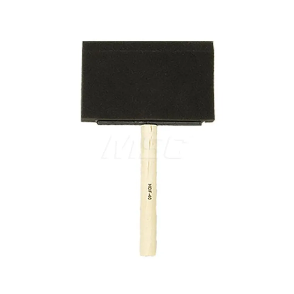 Paint Brush: 1" Wide, Foam, Synthetic Bristle
