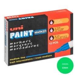 Paint Pen: Green, Oil Base, Bullet Tip