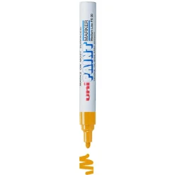 Paint Pen: Orange, Oil Base, Bullet Tip