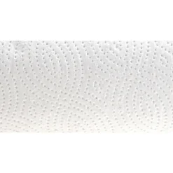 Paper Towels: Perforated Roll, 30 Rolls per Case, Roll, 2 Ply, White, Recycled Fiber