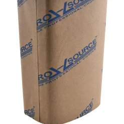 Paper Towels: Single Fold, Pack, 1 Ply, Natural, Recycled Fiber