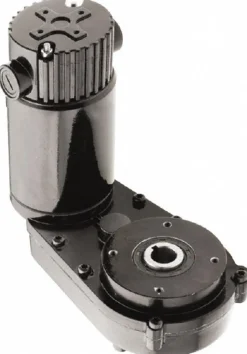 Parallel Gear Motor: 1.3 RPM, 1,100 in/lb Max, Hollow Shaft, Right Angle