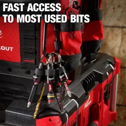 5 Pc. Bit Holder with Carabiner