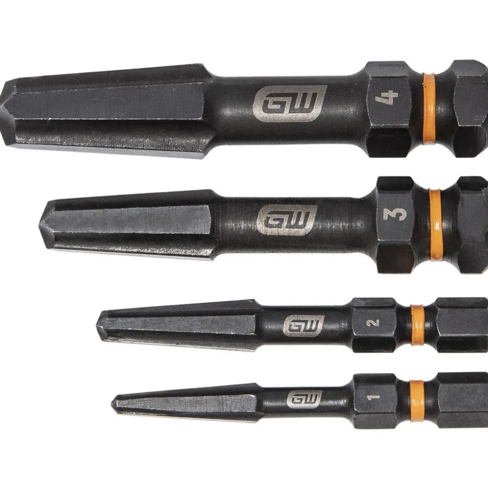 4 Pc. Bolt Biter™ Screw Extractor Set