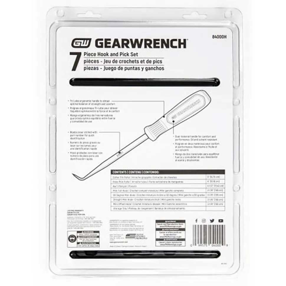 7 Pc. Hook & Pick Set