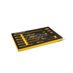 17 Pc, 1/4", 3/8" & 1/2" Impact Drive Tool Accessories Set with Foam Storage Tray