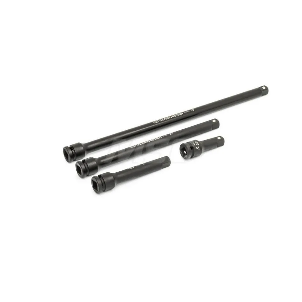 17 Pc, 1/4", 3/8" & 1/2" Impact Drive Tool Accessories Set with Foam Storage Tray