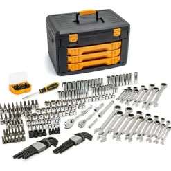 232 Pc, Mechanics Tool Set in 3 Drawer Storage Box